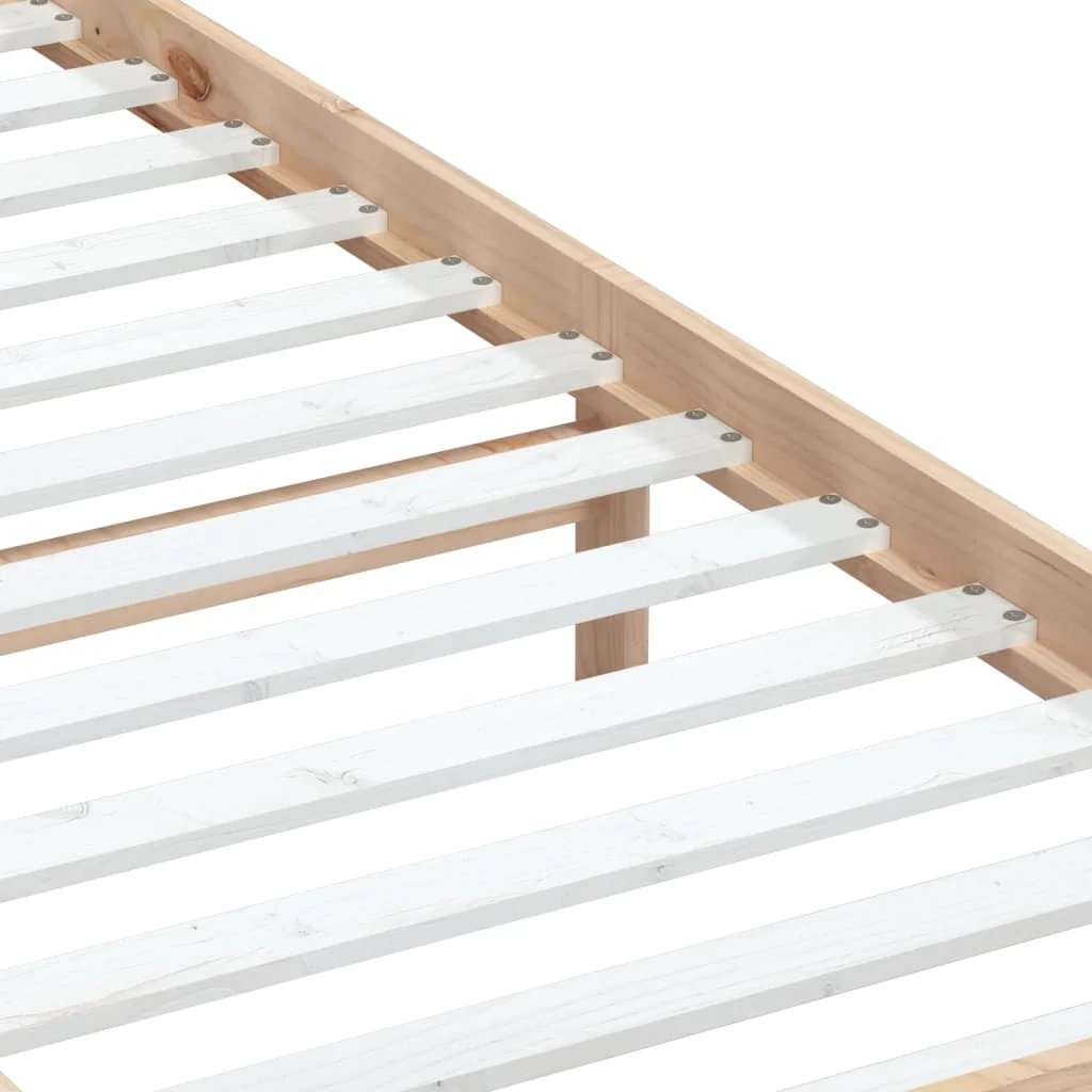 sengeramme 75x190 cm Small Single massivt træ - Image 6