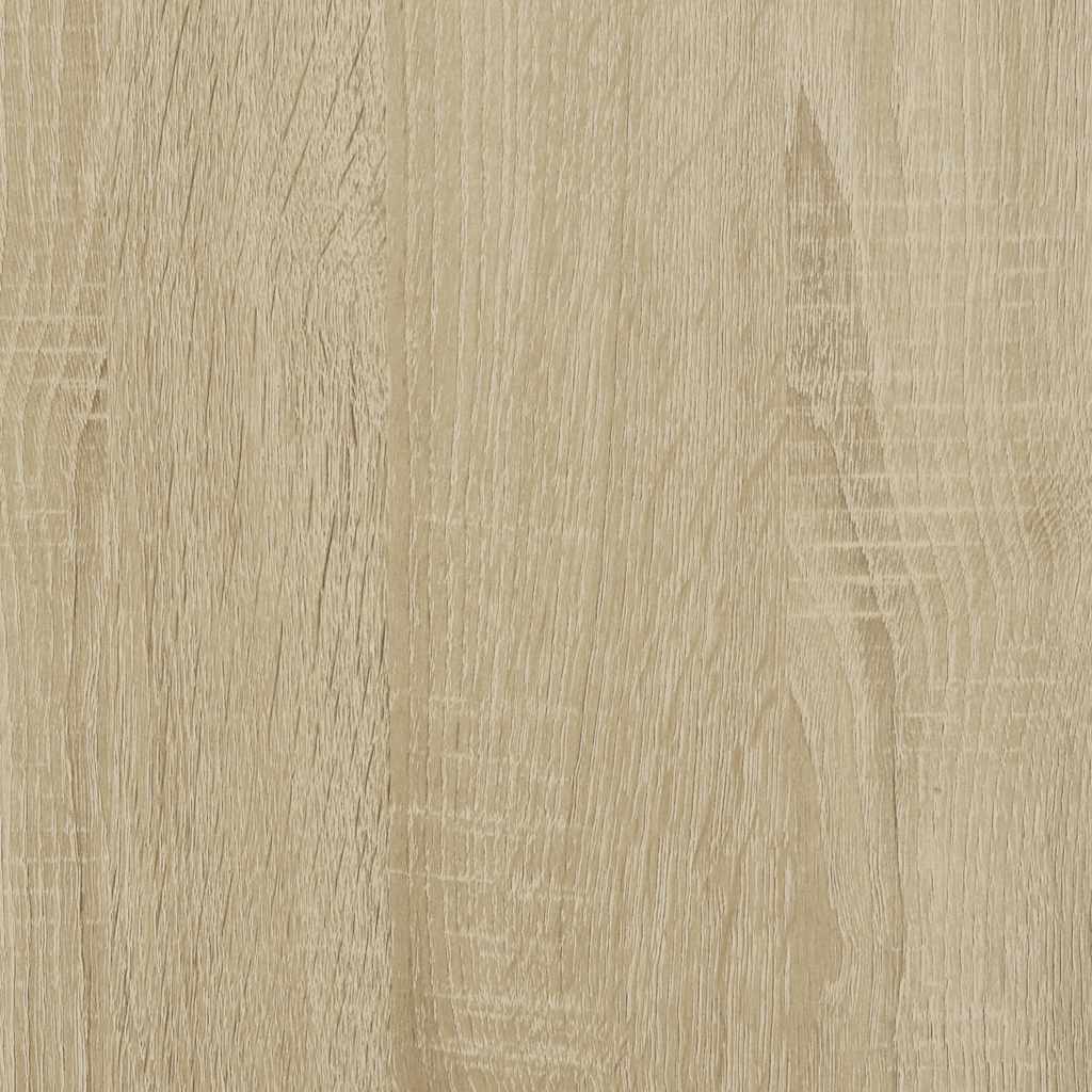 sengeramme 75x190 cm uden madras konstrueret træ sonoma-eg - Image 8