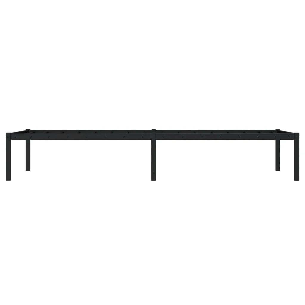 sengeramme 80x200 cm metal sort - Image 6