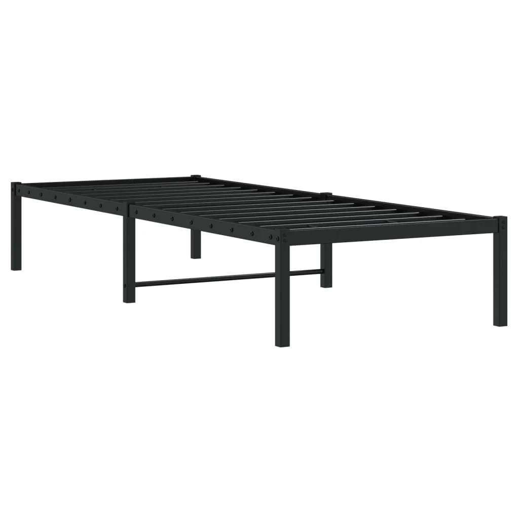 sengeramme 80x200 cm metal sort - Image 7