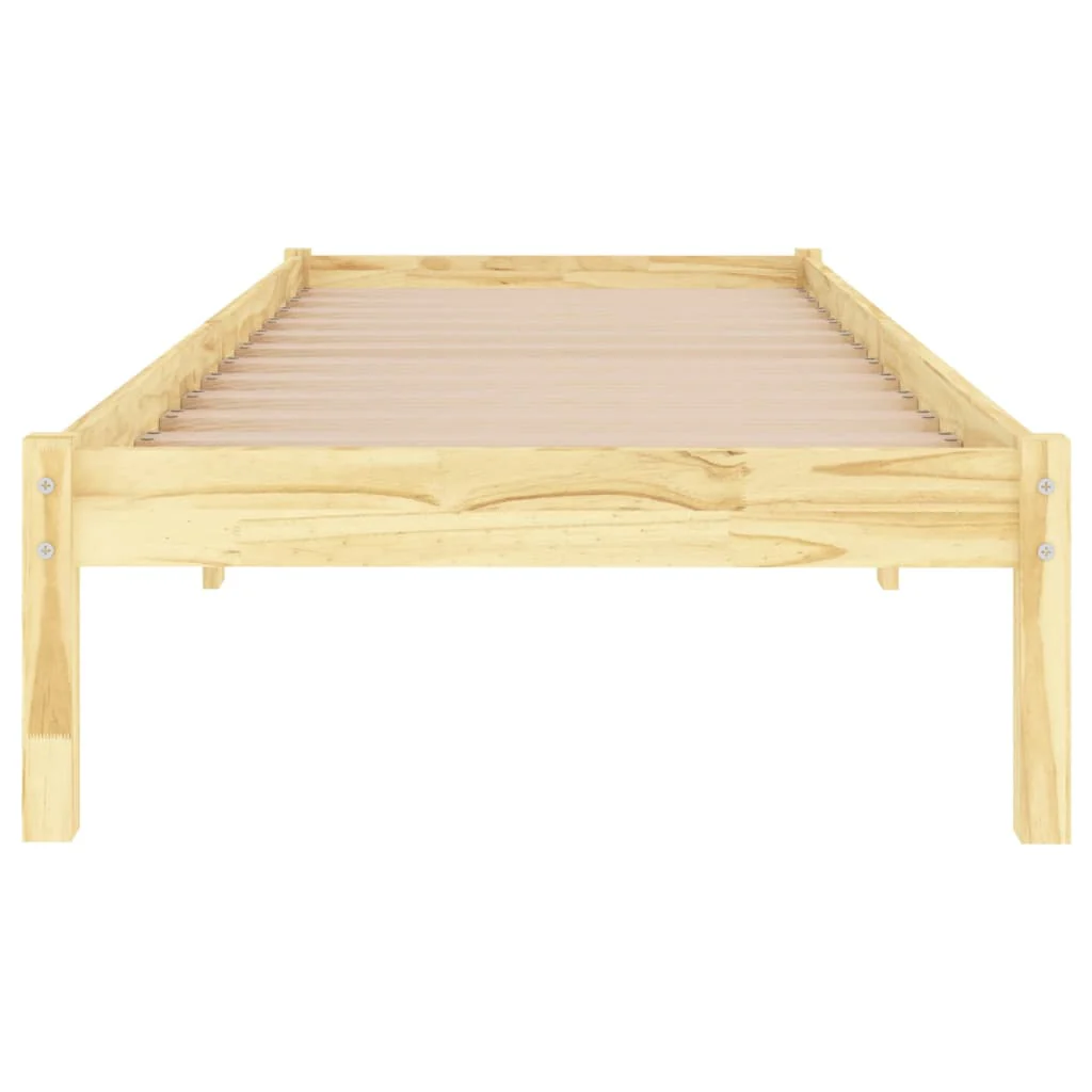 sengeramme 90x190 cm massivt træ - Image 4