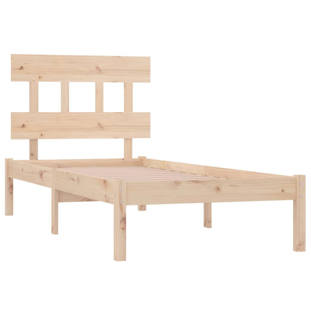 sengeramme 90x190 cm massivt træ - Image 4