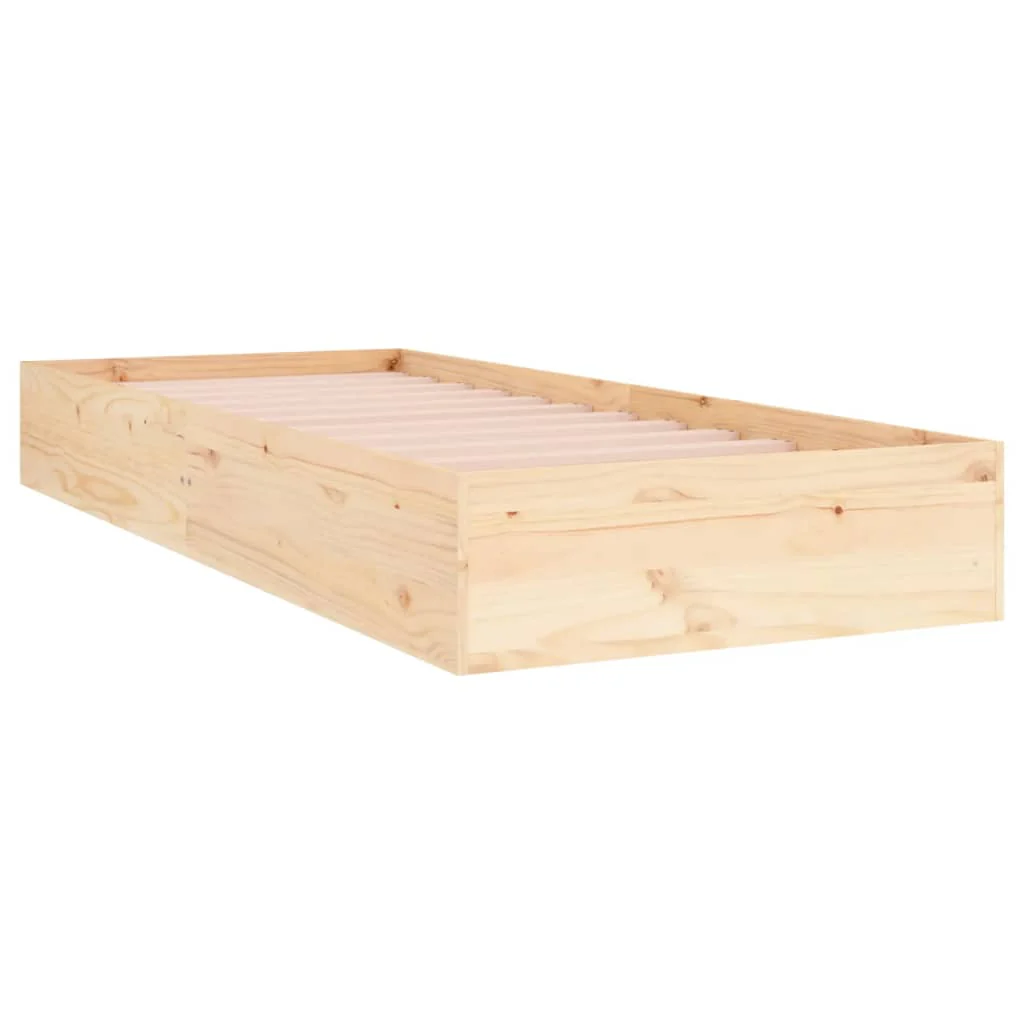 sengeramme 90x190 cm massivt træ - Image 3