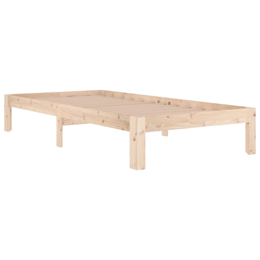 sengeramme 90x190 cm massivt træ - Image 3
