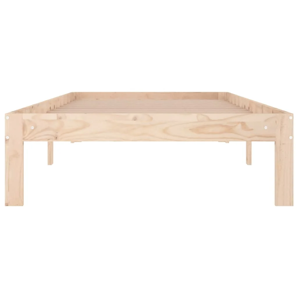 sengeramme 90x190 cm massivt træ - Image 4