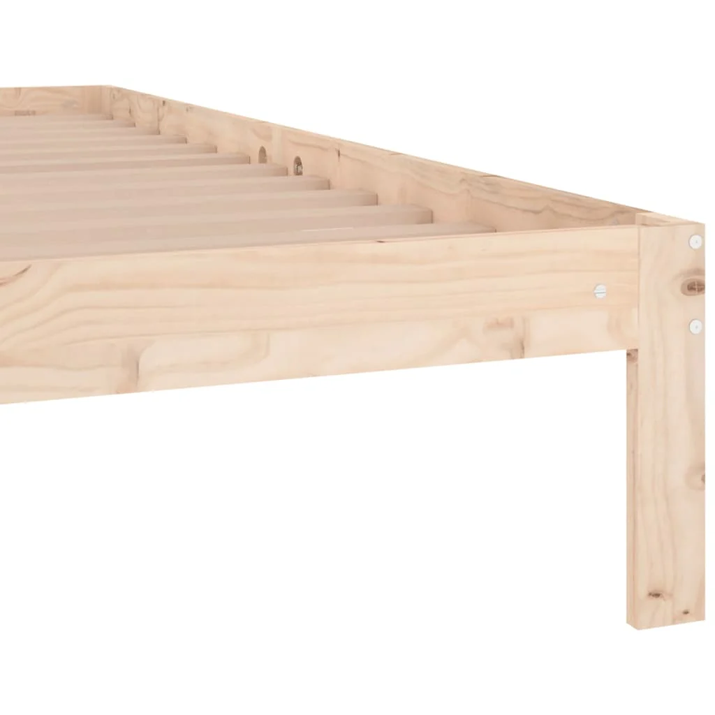sengeramme 90x190 cm massivt træ - Image 6