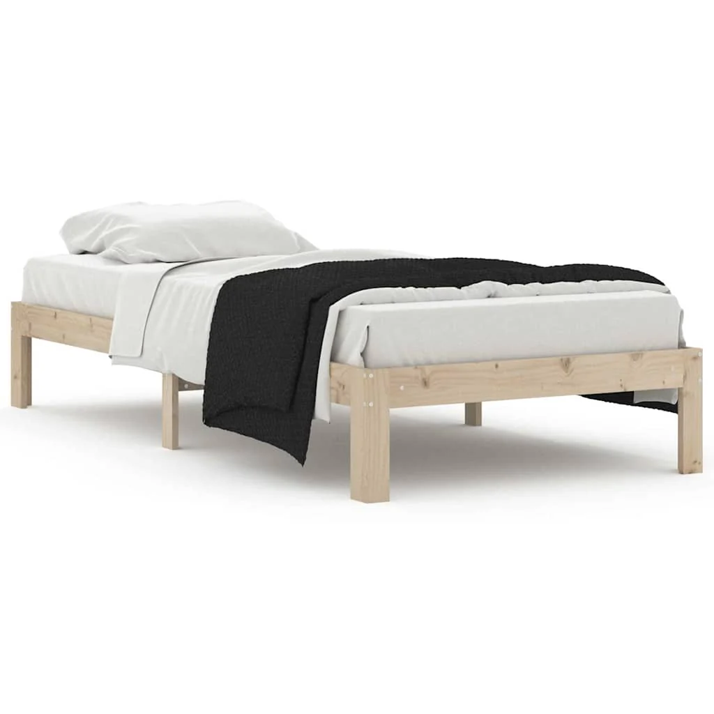 sengeramme 90x200 cm massivt fyrretræ - Image 2