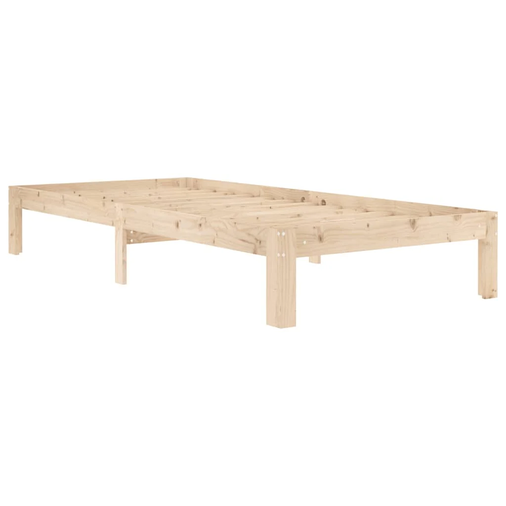 sengeramme 90x200 cm massivt fyrretræ - Image 3