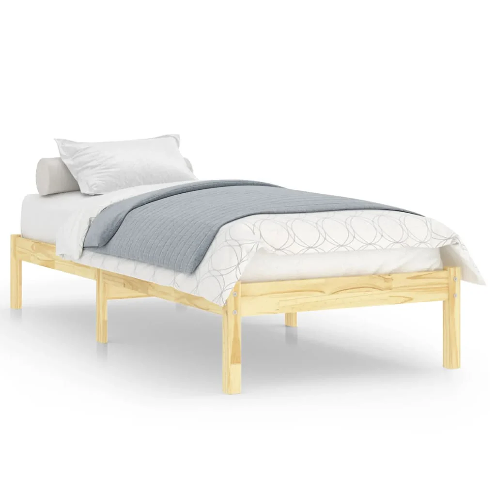 sengeramme 90x200 cm massivt fyrretræ - Image 2