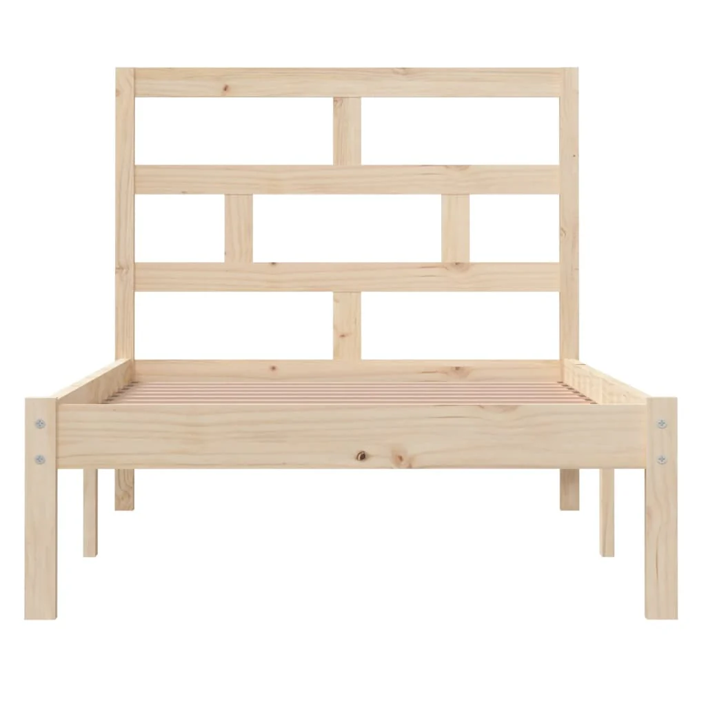 sengeramme 90x200 cm massivt fyrretræ - Image 4