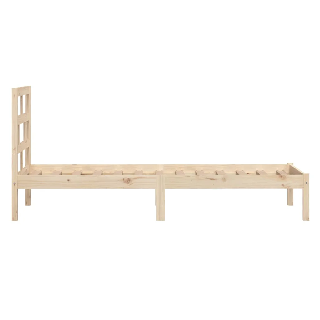 sengeramme 90x200 cm massivt fyrretræ - Image 5