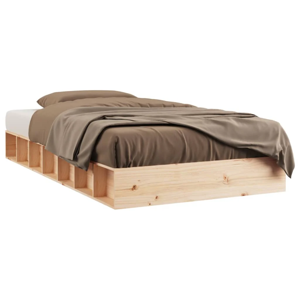 sengeramme 90x200 cm massivt træ - Image 2