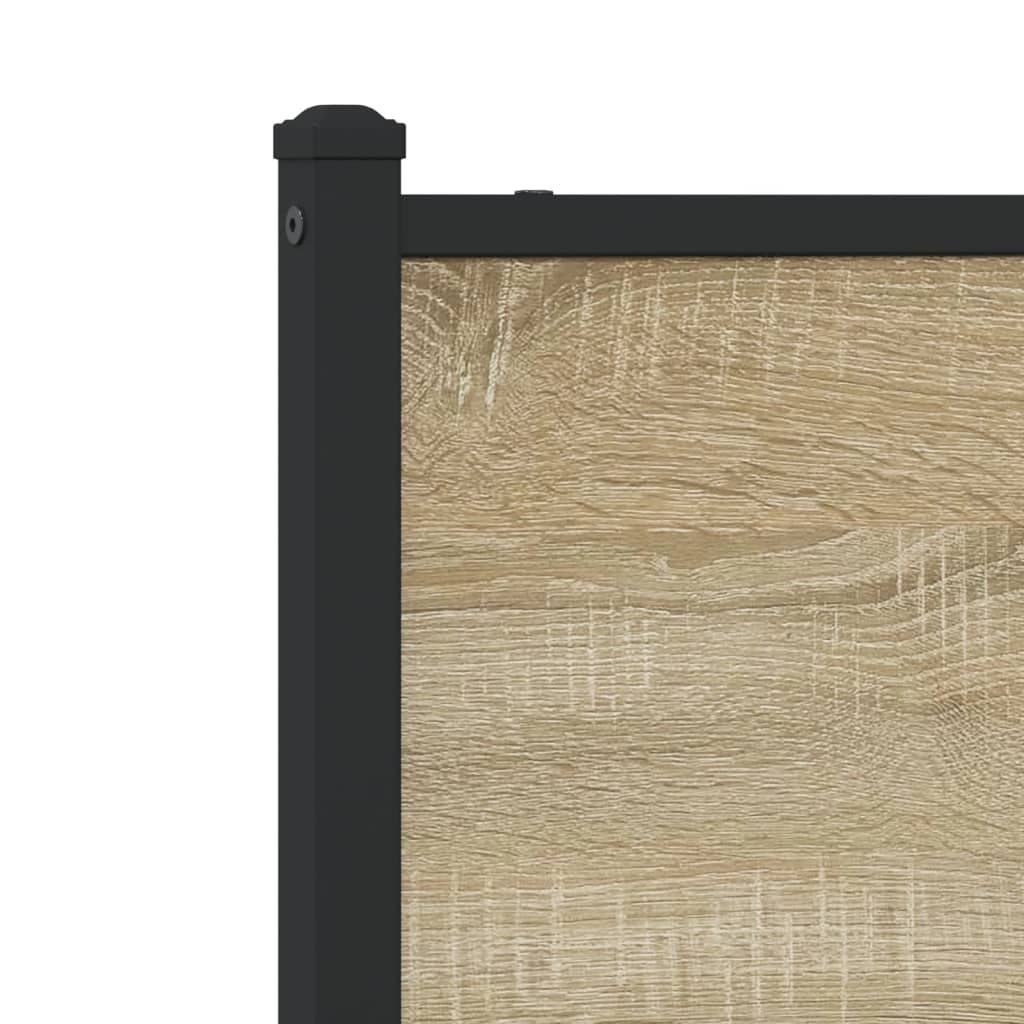 sengeramme uden madras 100x200 cm metal sonoma-eg - Image 8