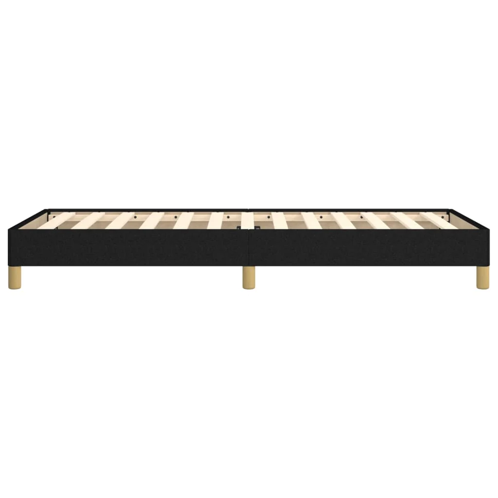 sengeramme uden madras 80x200 cm stof sort - Image 6