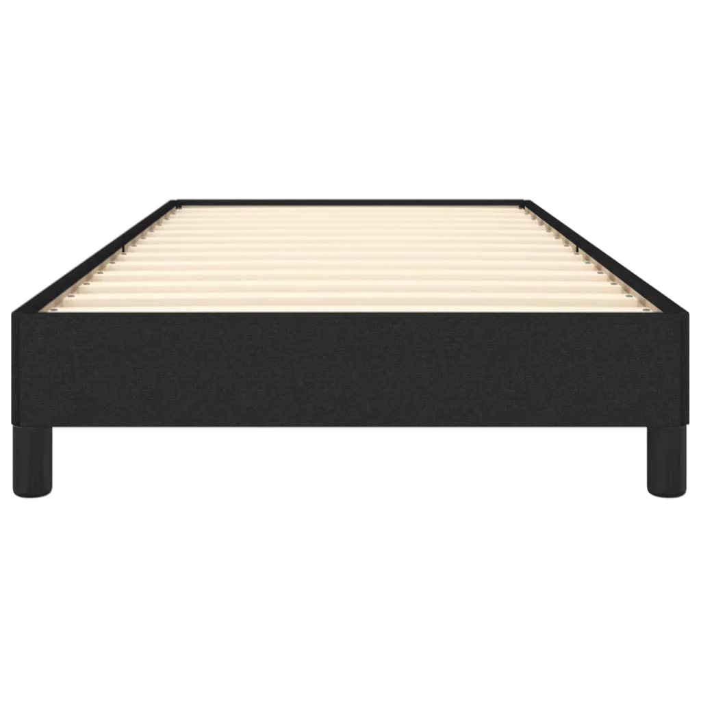sengeramme uden madras 80x200 cm stof sort - Image 5