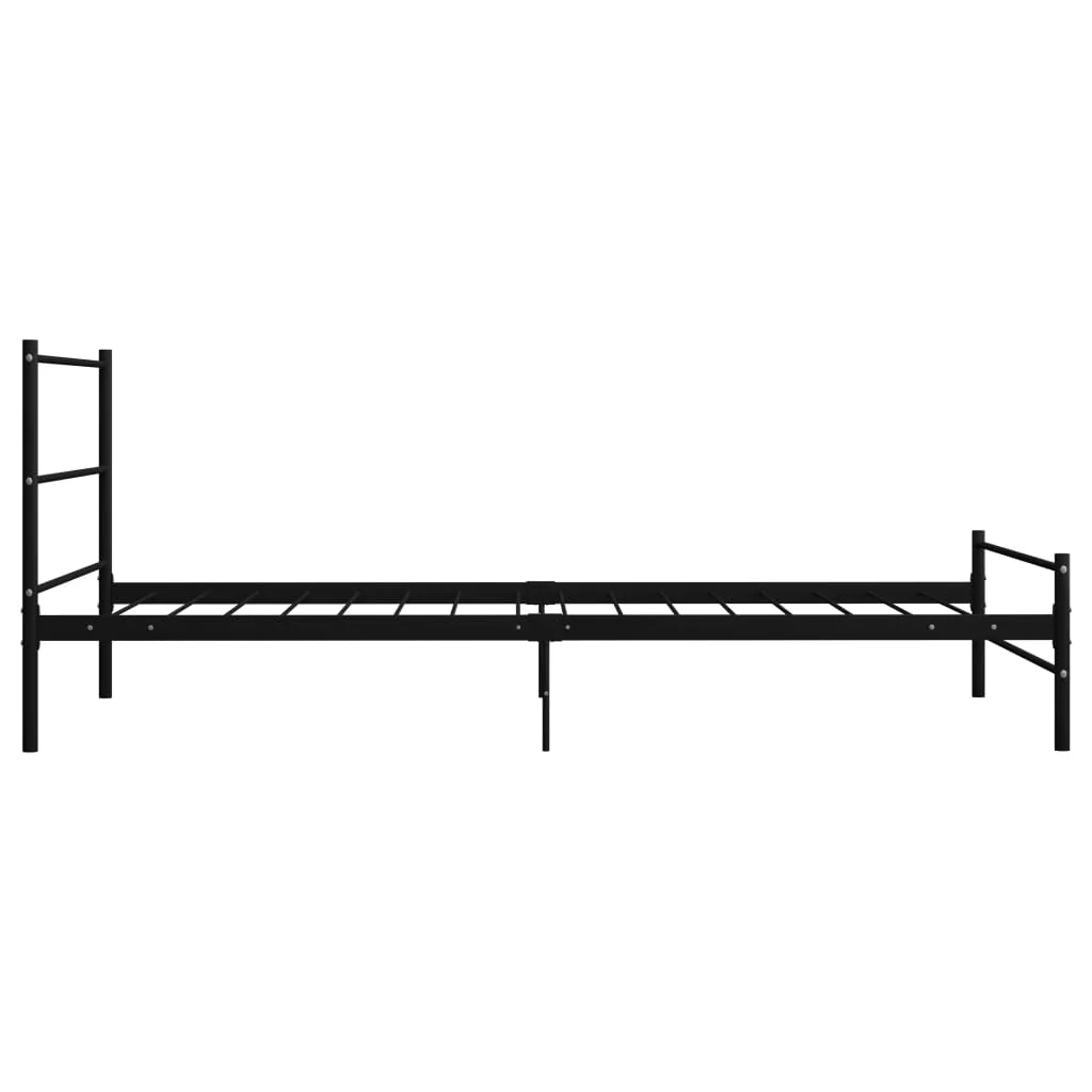 sengestel 100 x 200 cm metal sort - Image 4