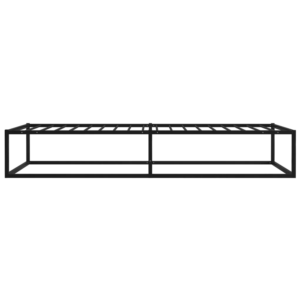 sengestel 100x200 cm metal sort - Image 4