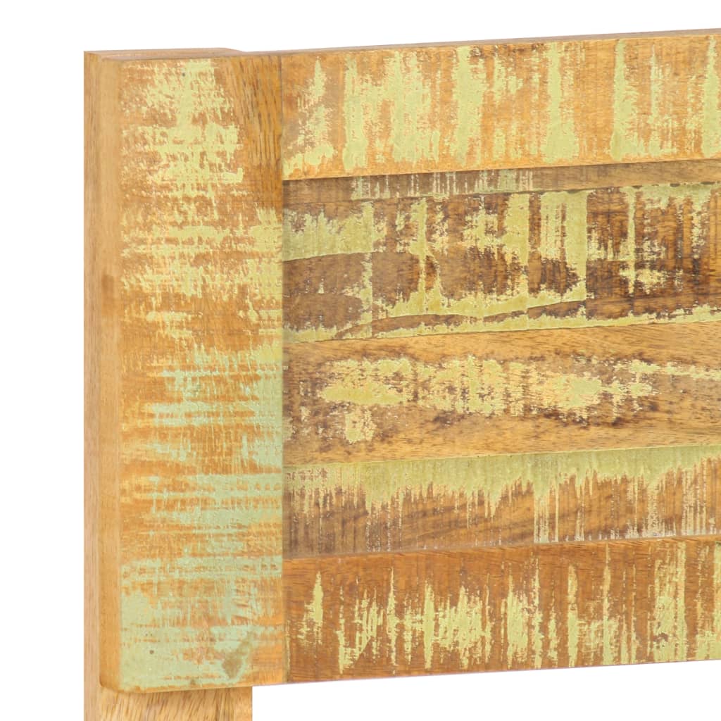 sengestel 200x200 cm massivt genbrugstræ - Image 6