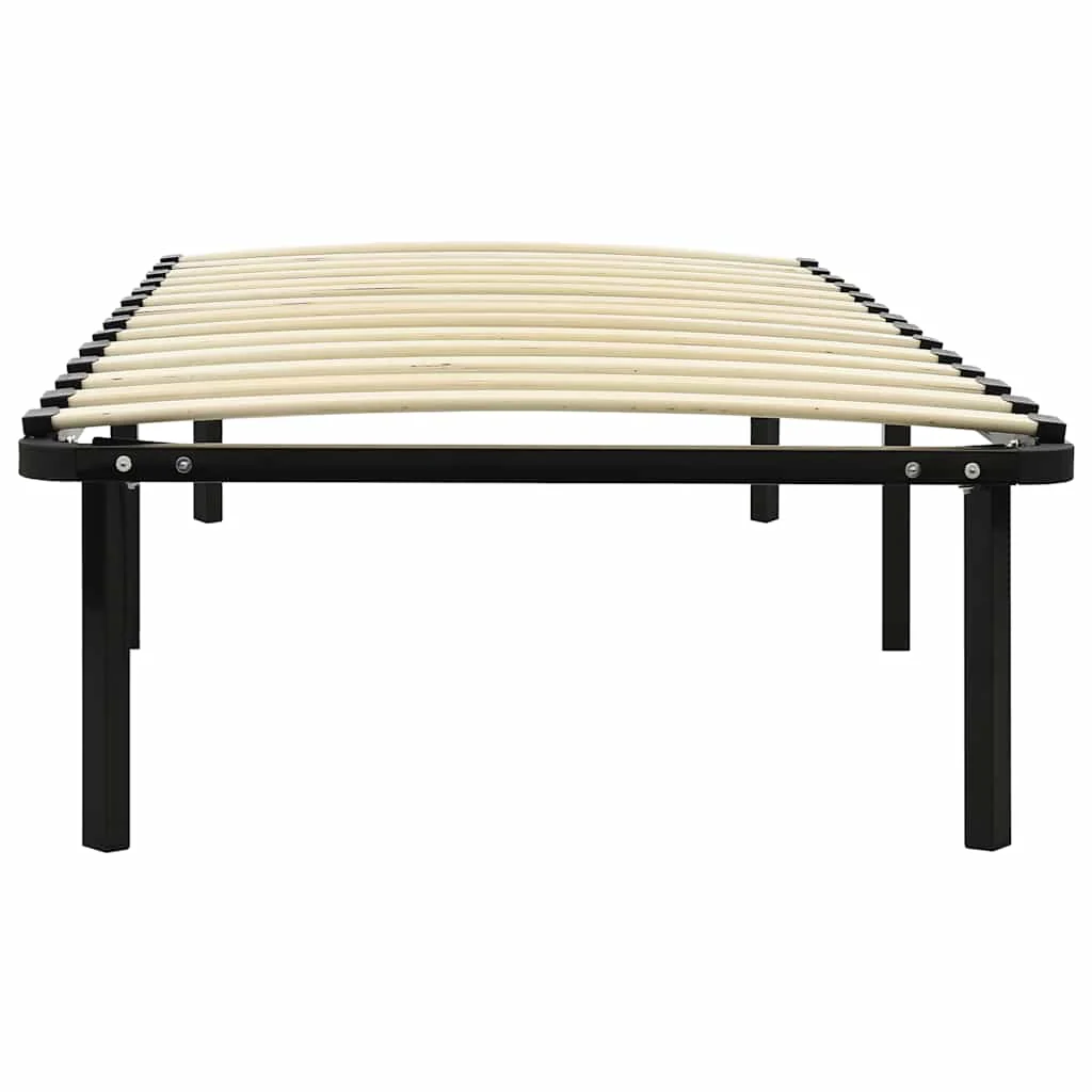 sengestel 90x200 cm metal sort - Image 3