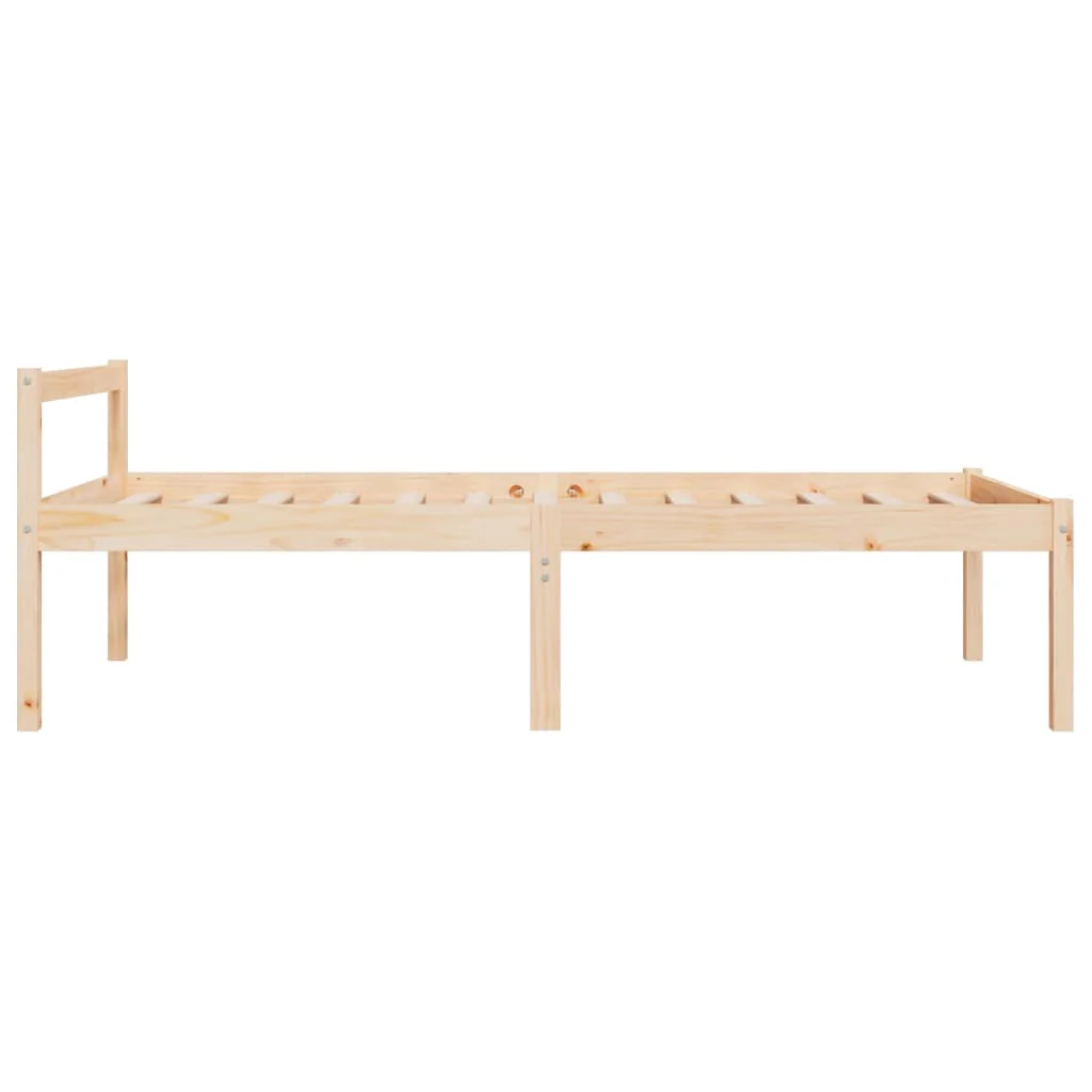 seniorseng 90x190 cm enkeltseng massivt fyrretræ - Image 6