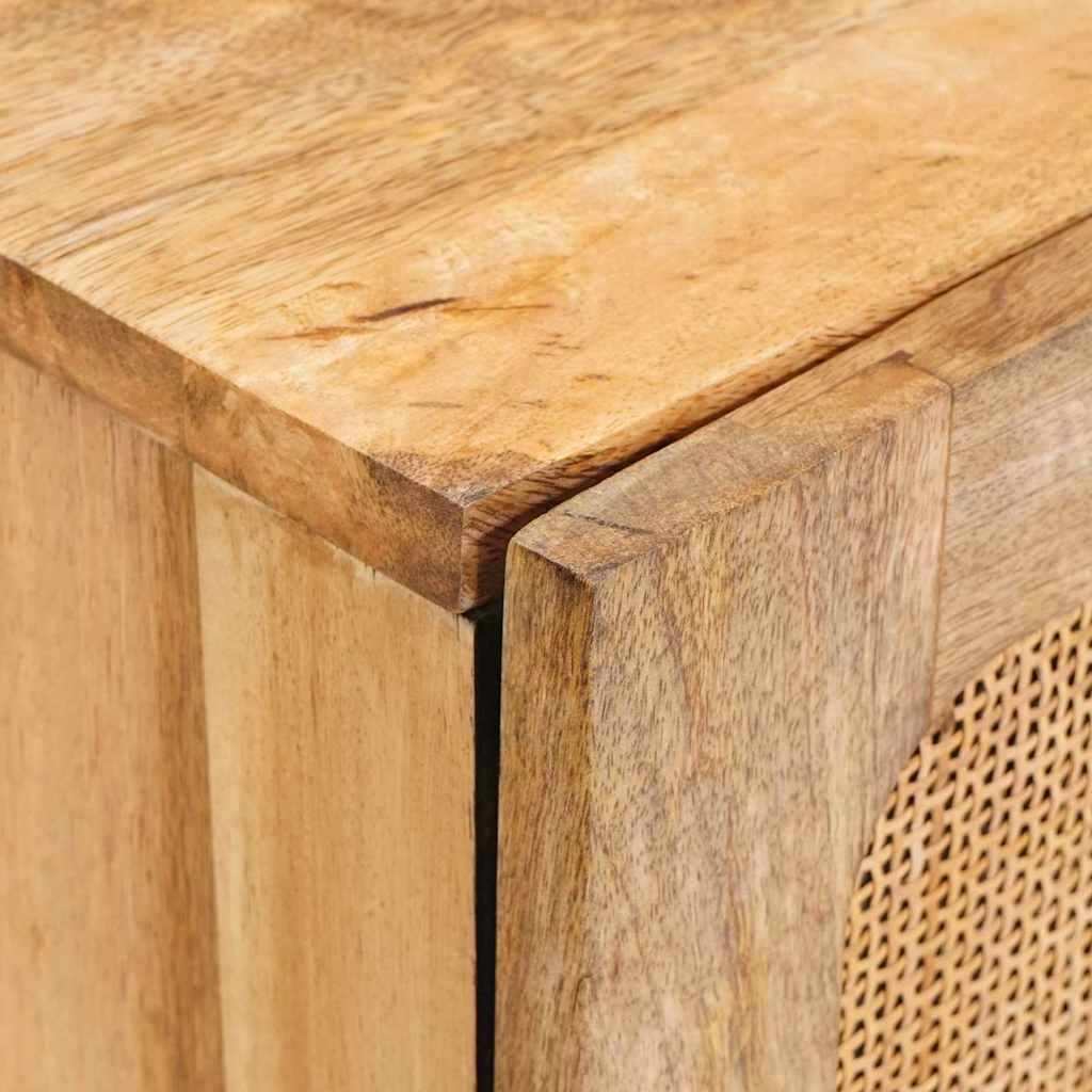 Sideboard med opbevaring Brun 40 x 33 x 75 cm Massivt mangotræ - Image 5