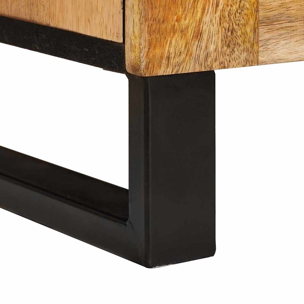 Sideboard med opbevaring Brun 60 x 33 x 75 cm Massivt mangotræ - Image 6