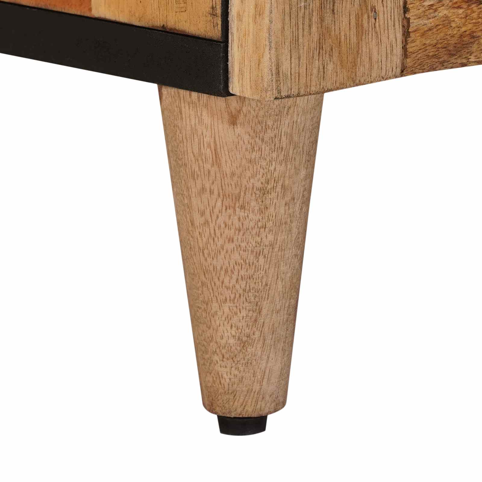 Sideboard Naturfarvet 60 x 33,5 x 75 cm Massivt mangotræ - Image 8
