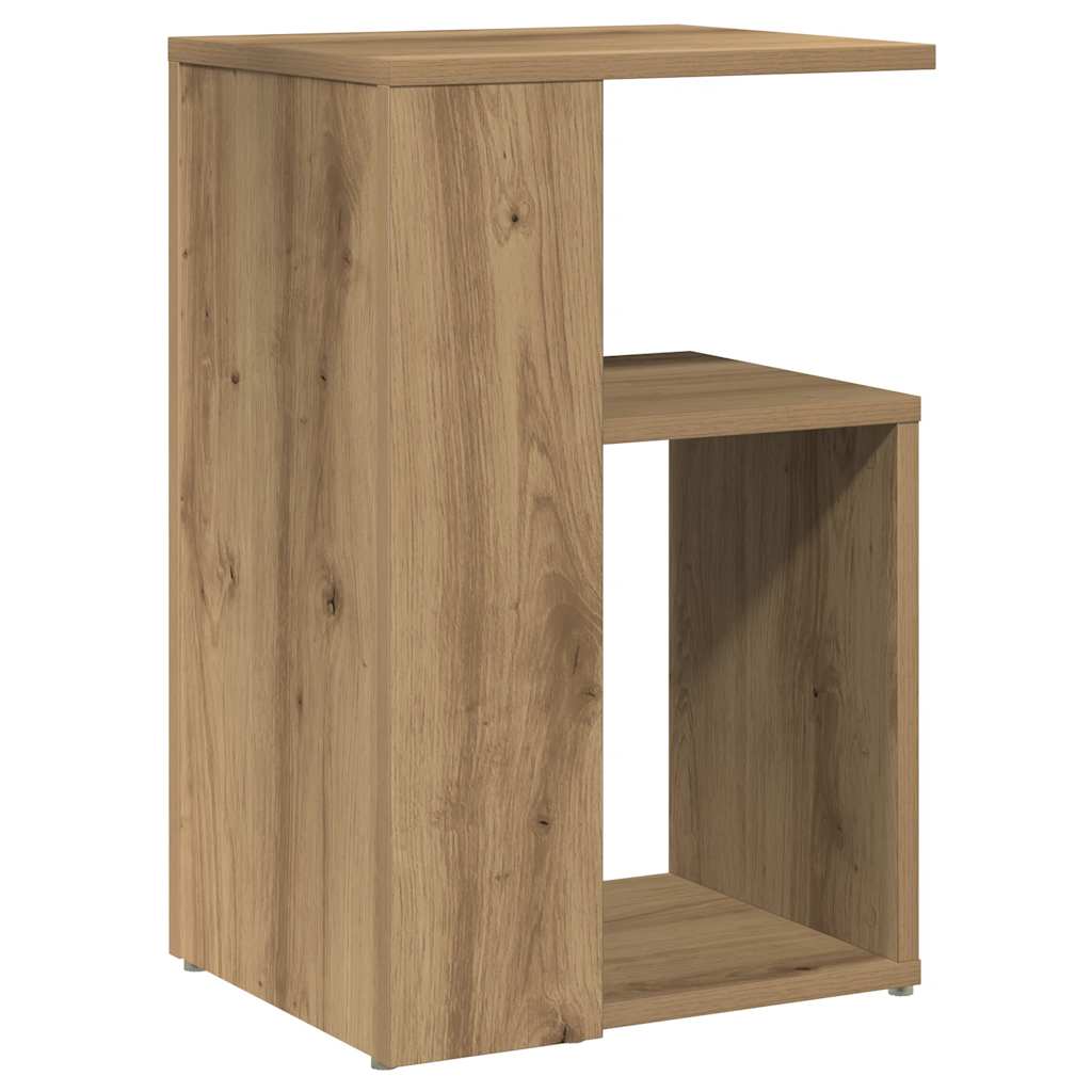 sidebord 36x30x56 cm konstrueret træ kunsteg - Image 6