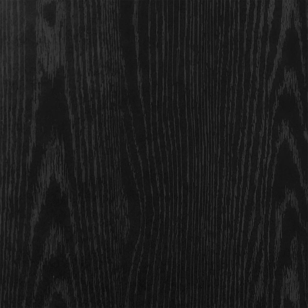 sidebord sort egetræ 70x35x60 cm konstrueret træ - Image 8