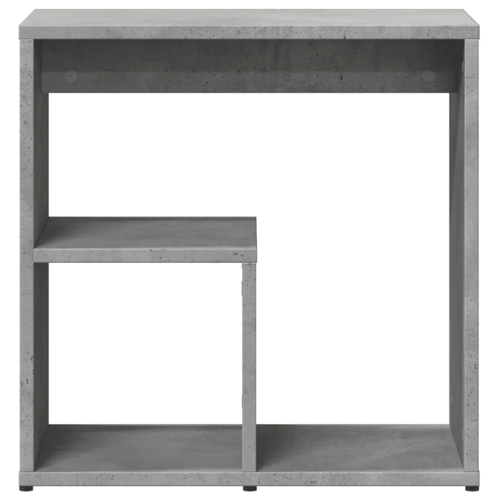 sideborde 2 stk. 50x30x50 cm konstrueret træ betongrå - Image 6