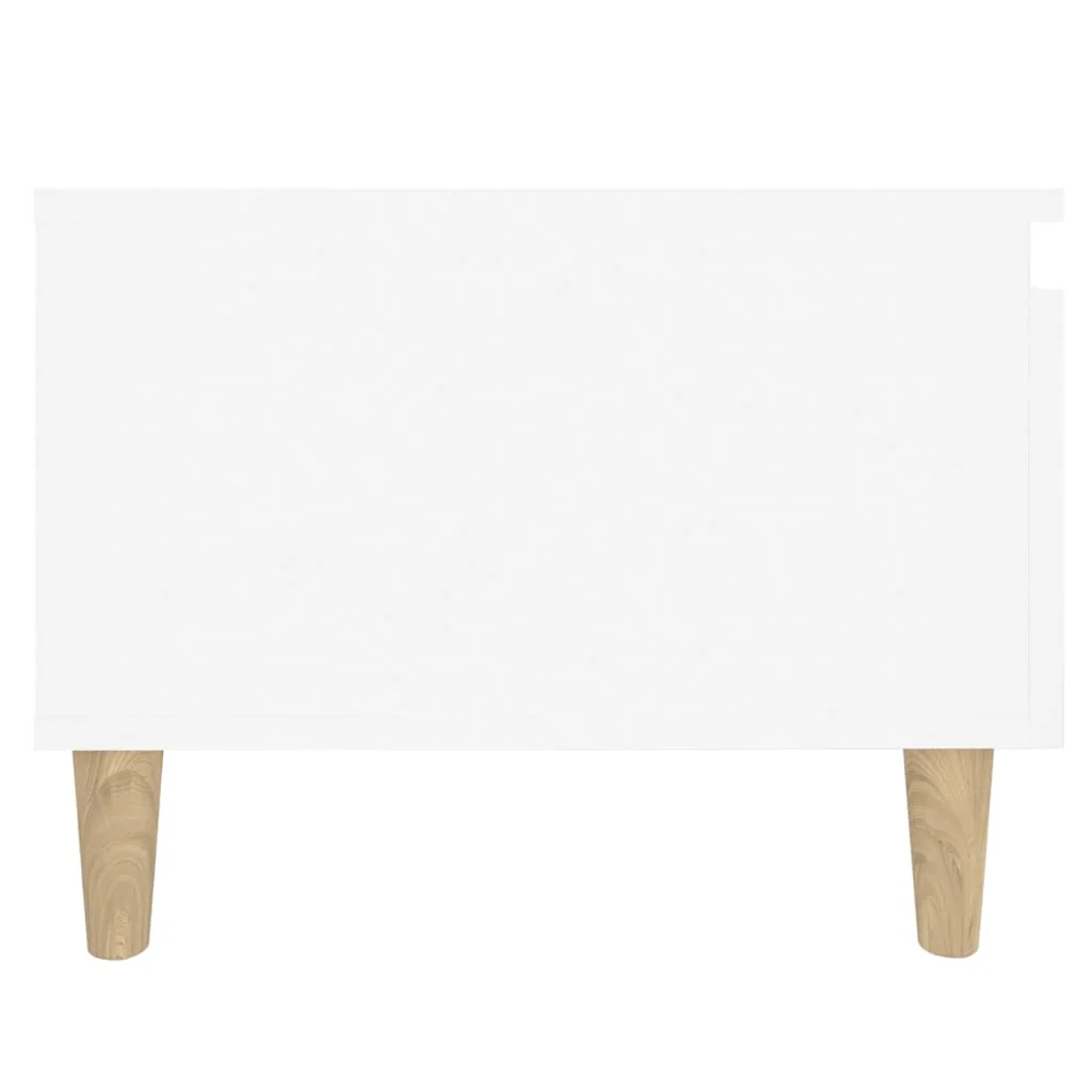 sideborde 2 stk. 50x46x35 cm konstrueret træ hvid - Image 9