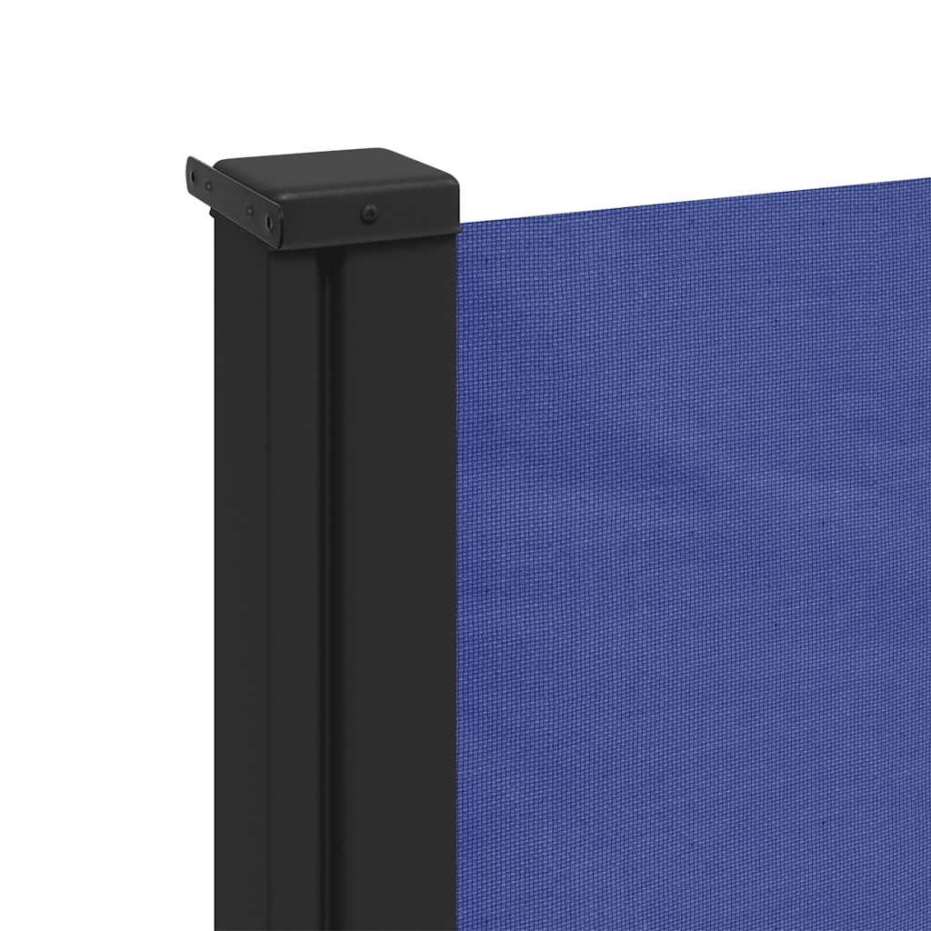 sidemarkise 117x300 cm sammenrullelig blå - Image 7