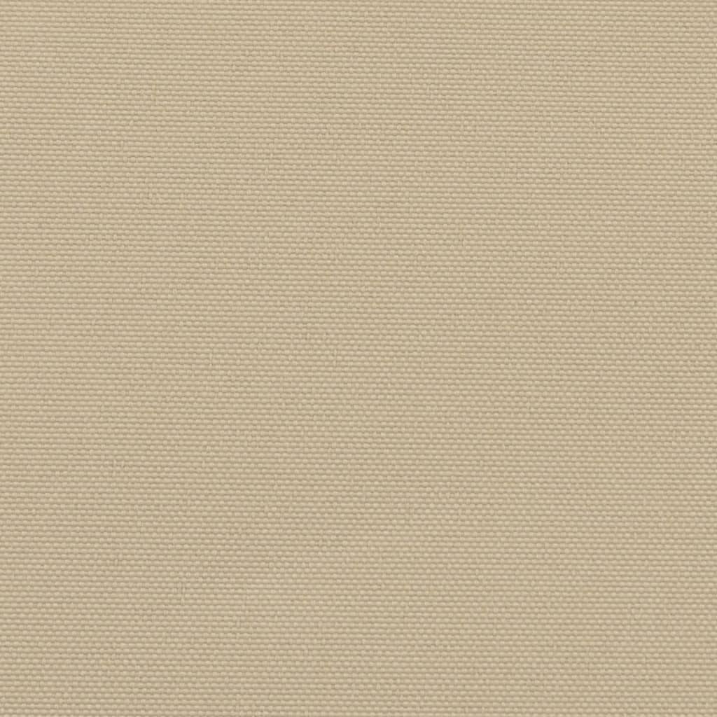 sidemarkise 140x1200 cm sammenrullelig beige - Image 8