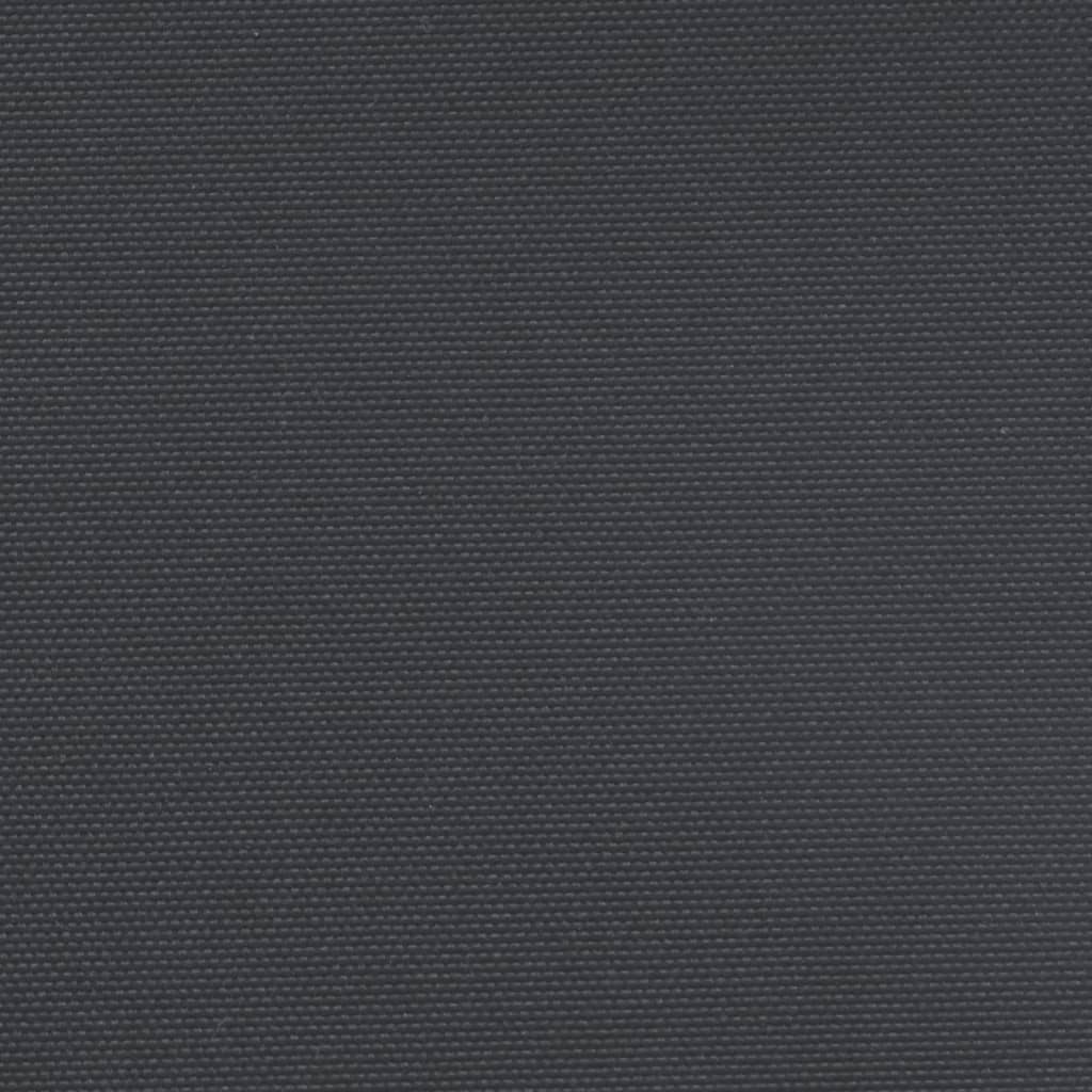 sidemarkise 140x1200 cm sammenrullelig sort - Image 8