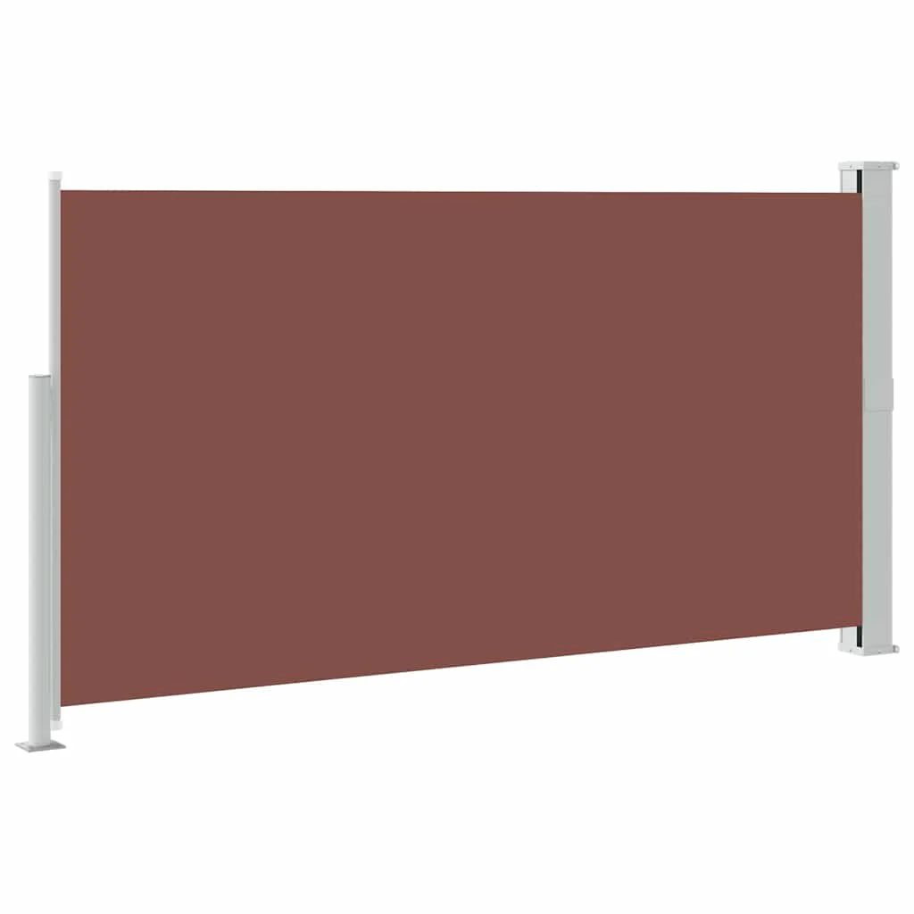 sidemarkise til terrasse 160x300 cm brun - Image 6