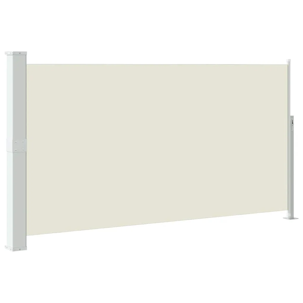 sidemarkise til terrasse 160x300 cm cremefarvet - Image 2