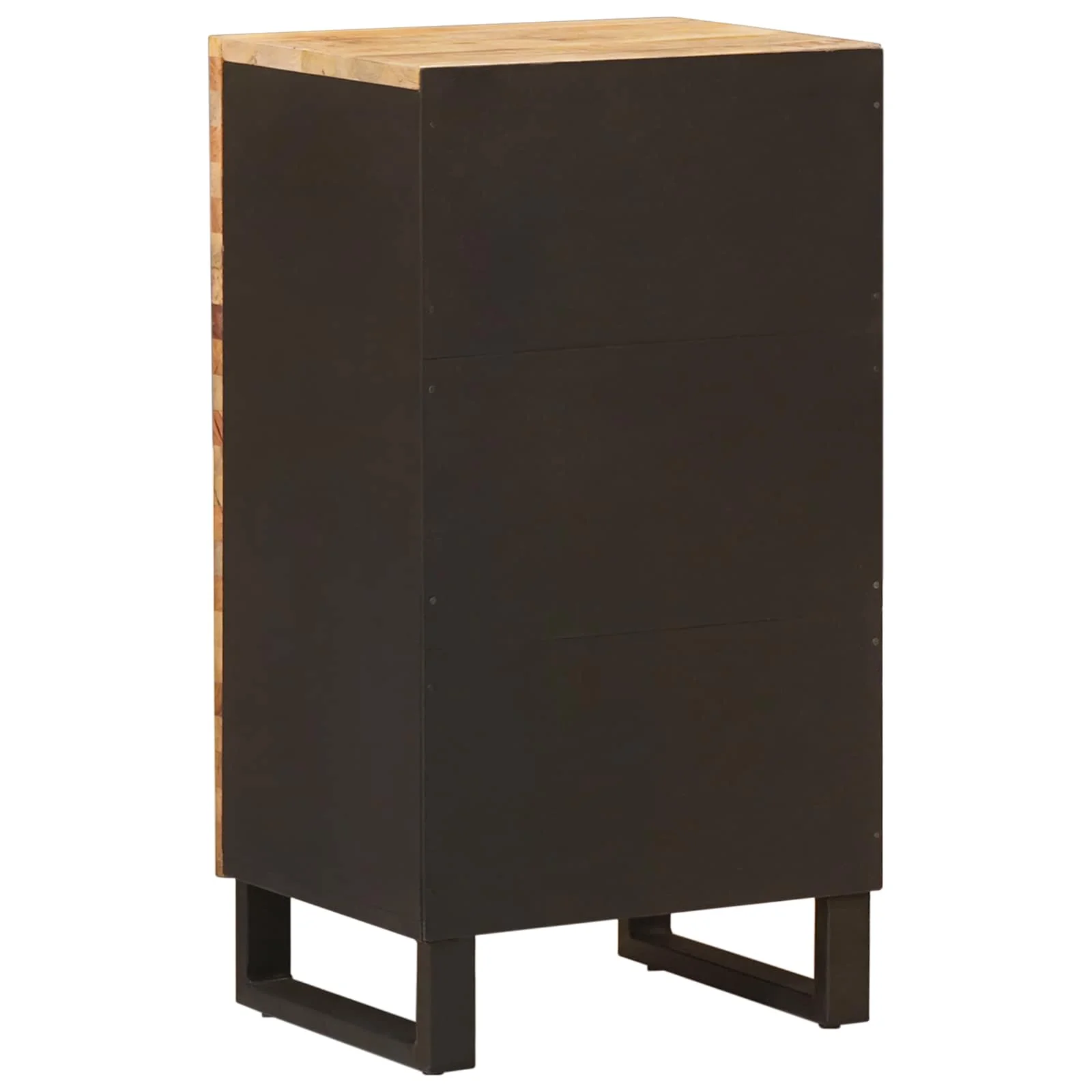 Sideskab med opbevaring Brun 40 x 33 x 75 cm Massivt mangotræ - Image 5