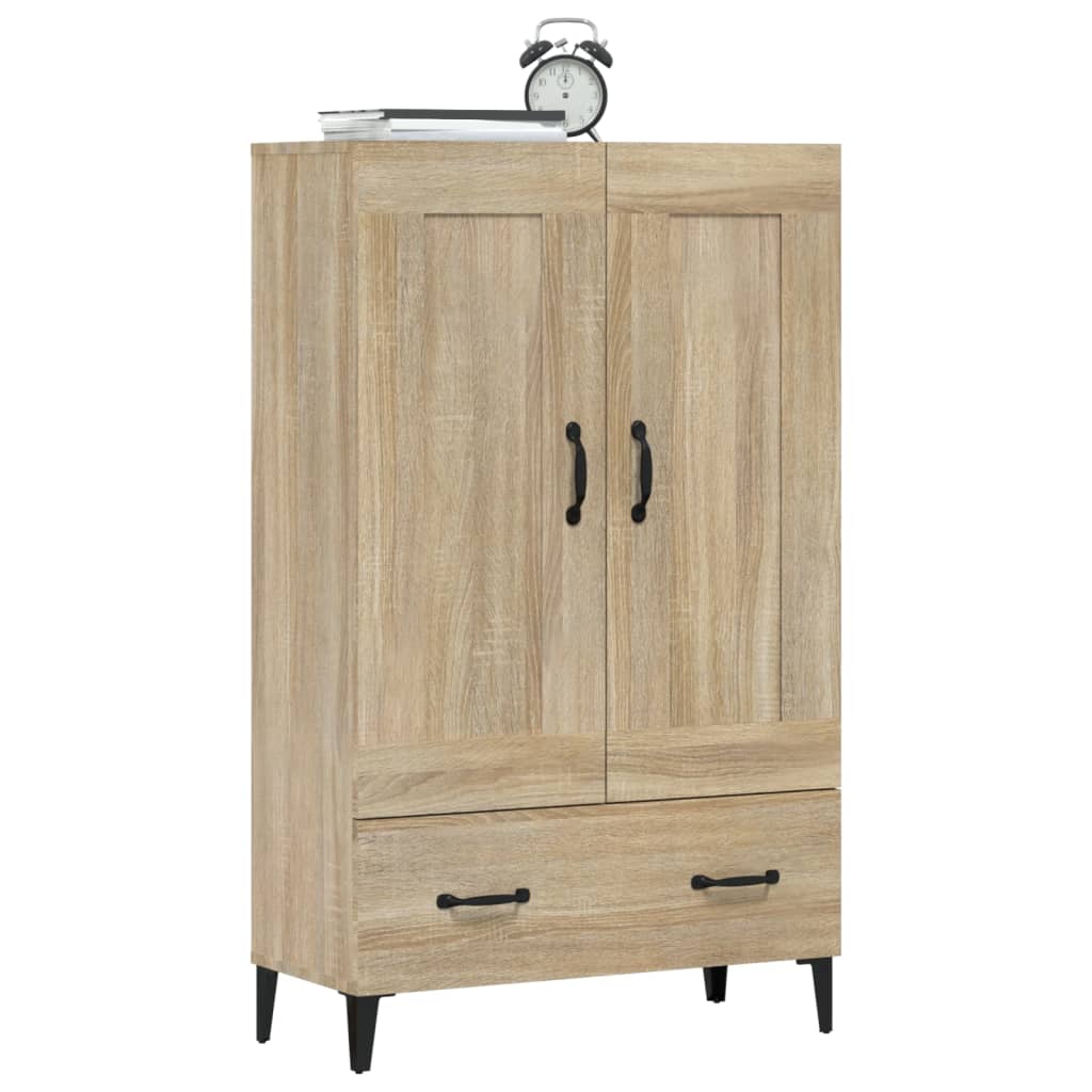 skab 70x31x115 cm konstrueret træ sonoma-eg - Image 5