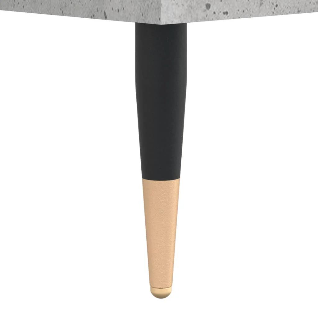 skænk 40x35x70 cm konstrueret træ betongrå - Image 9
