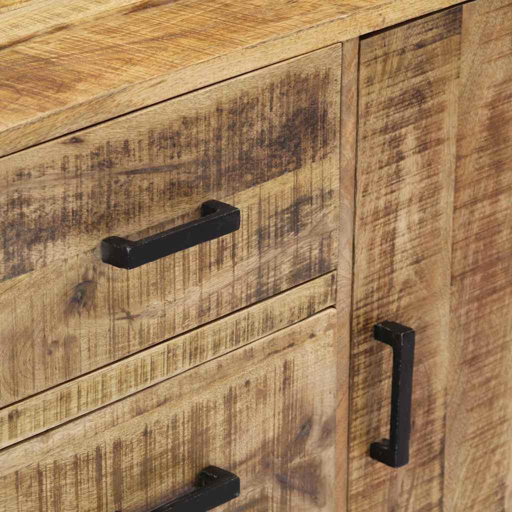 skænk massivt mangotræ 88 x 30 x 71 cm - Image 7