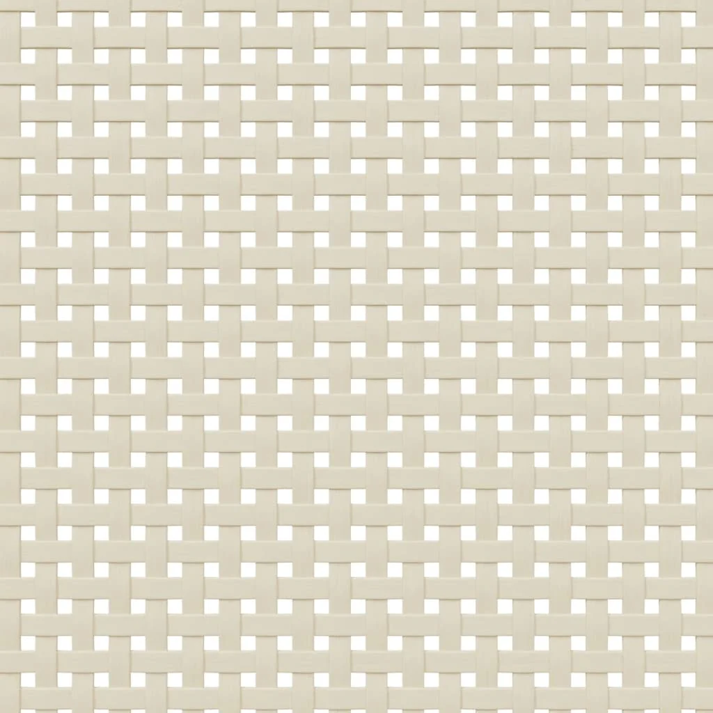 skænk SENJA 60x35x130 cm rattanlook massivt fyrretræ hvid - Image 8