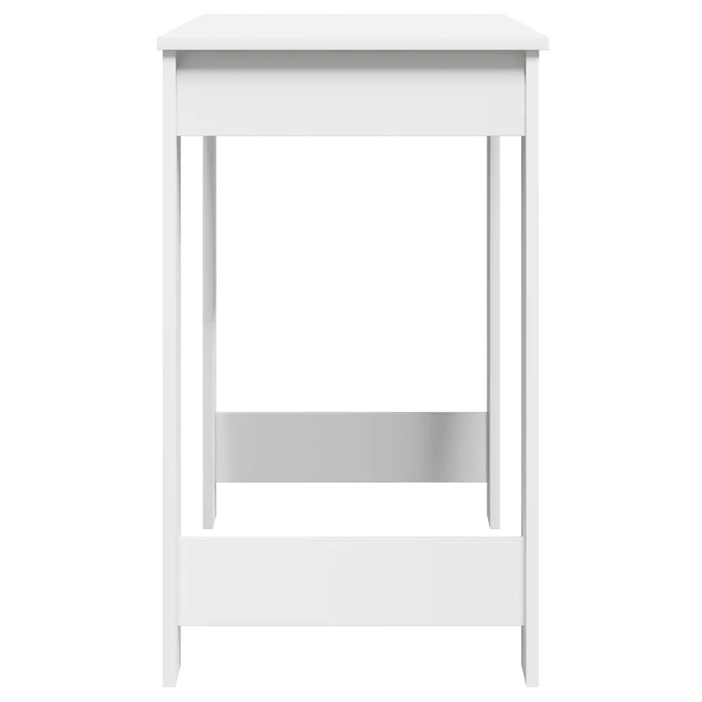 skrivebord 100x45x75 cm konstrueret træ hvid - Image 6
