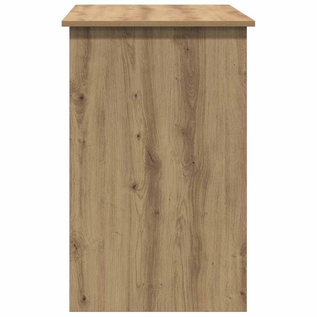 skrivebord 100x50x76 cm konstrueret træ kunsteg - Image 6
