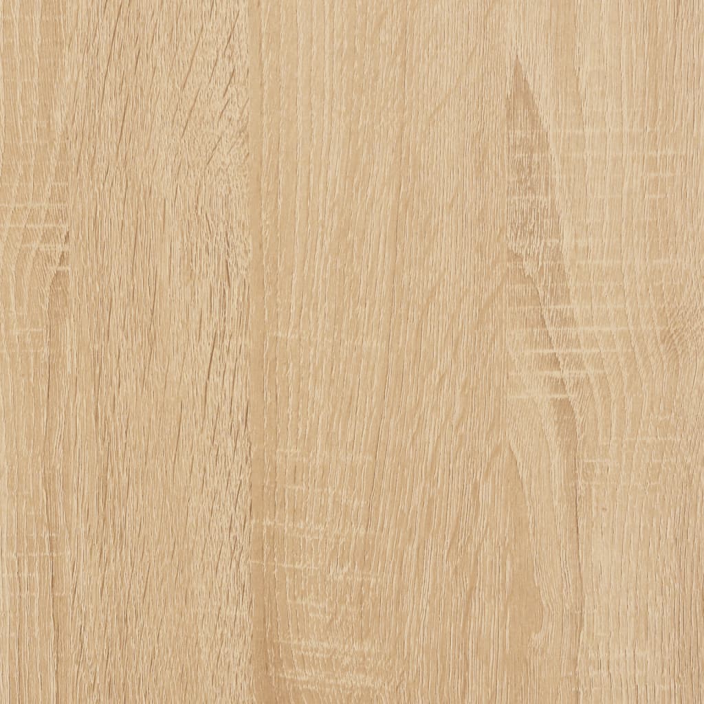 skrivebord m. hylder 105x50x90cm konstrueret træ jern sonoma-eg - Image 7