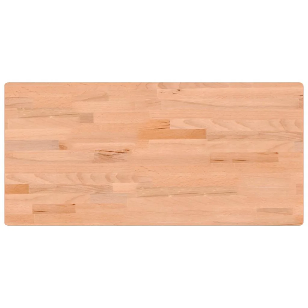 skrivebordsplade 115x55x2,5 cm massivt bøgetræ - Image 2