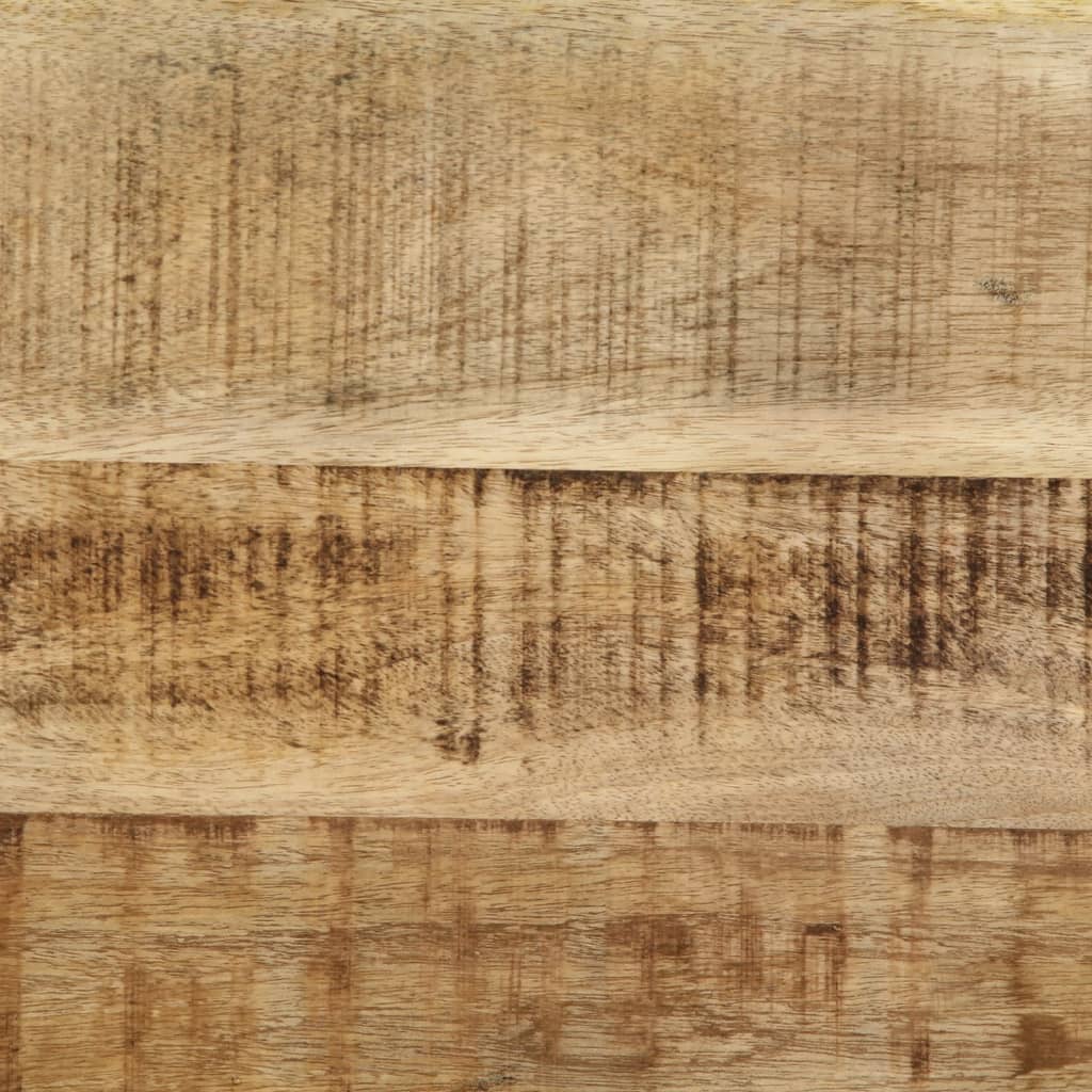 sofabord 110x55x40 cm massivt ru mangotræ - Image 9