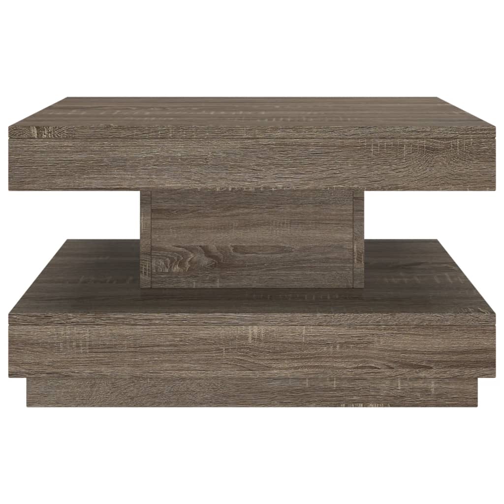 sofabord 60x60x35 cm MDF grå - Image 3