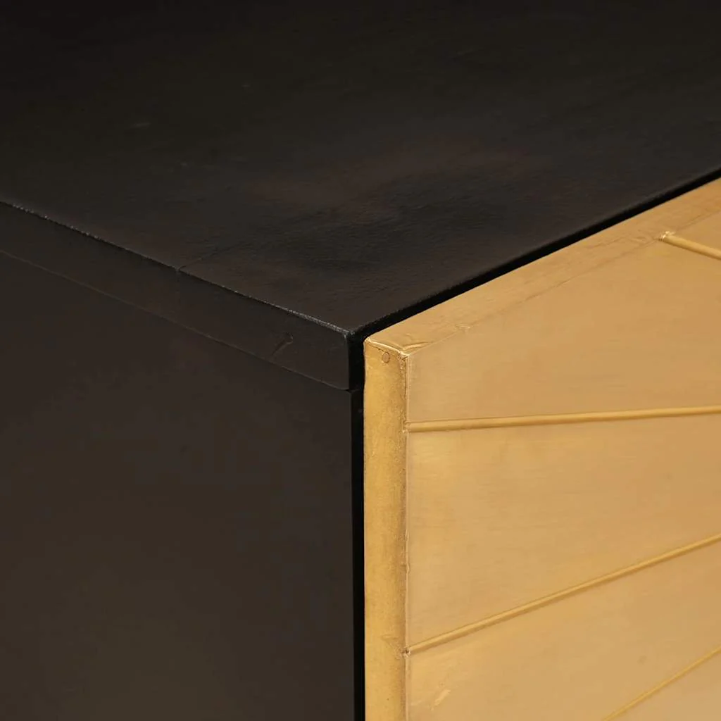 Sofabord 80 x 50 x 40 cm Massivt mangotræ - Image 6