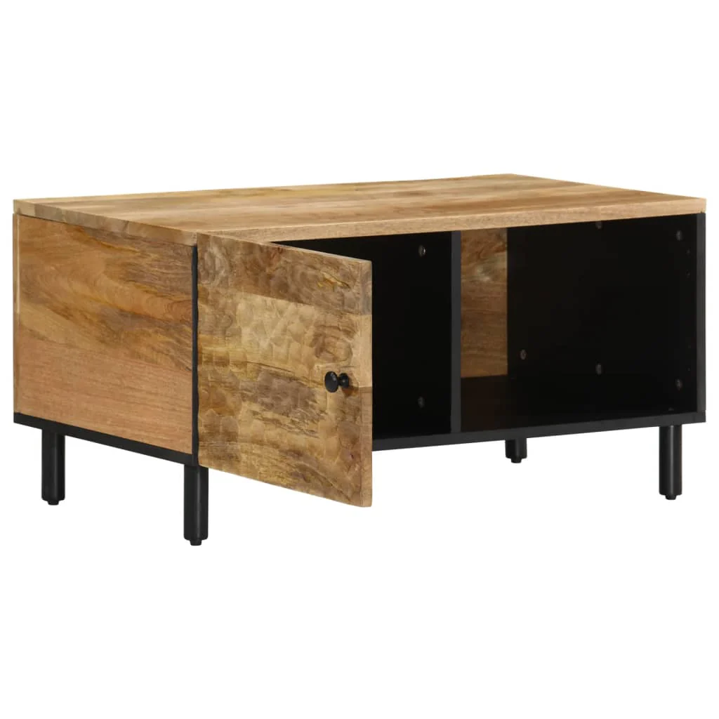 sofabord 80x50x40 cm massivt mangotræ - Image 2