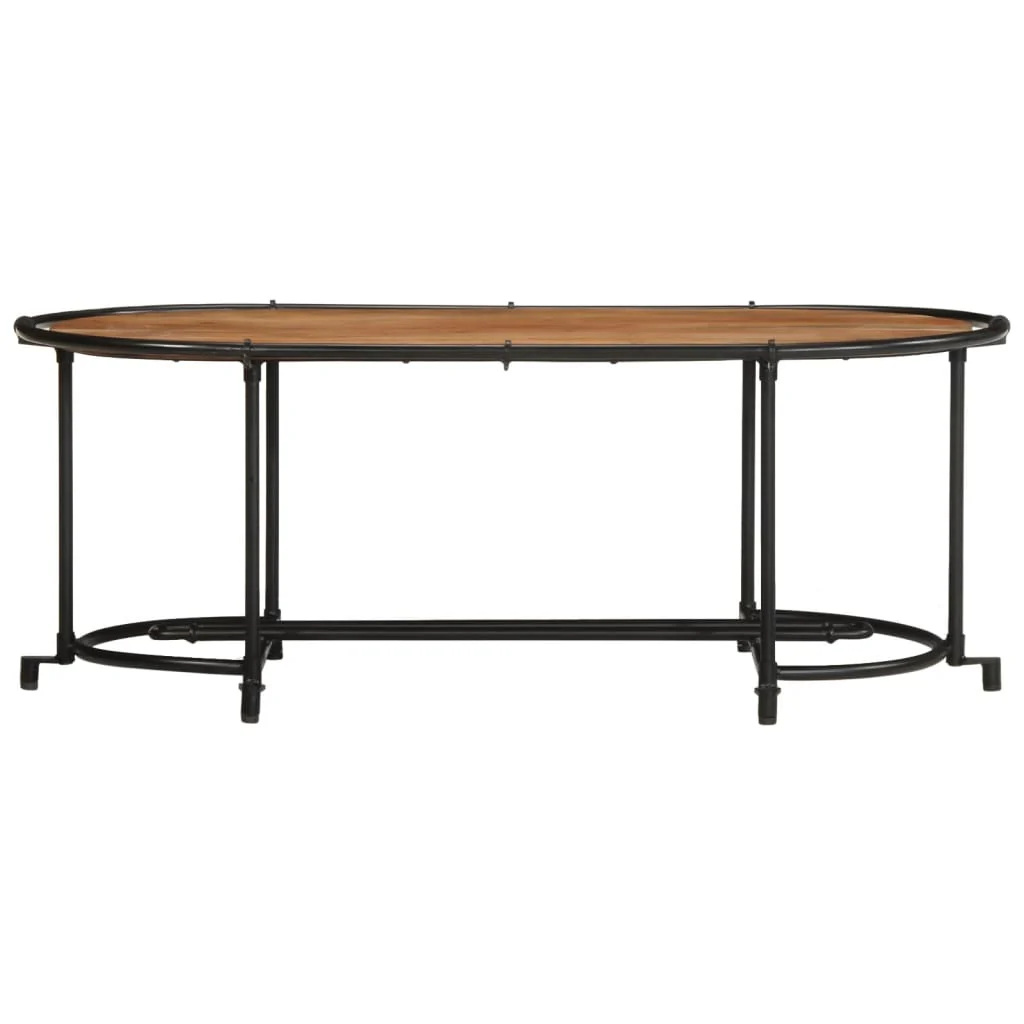 sofabord 811x55x40 cm massivt akacietræ - Image 4